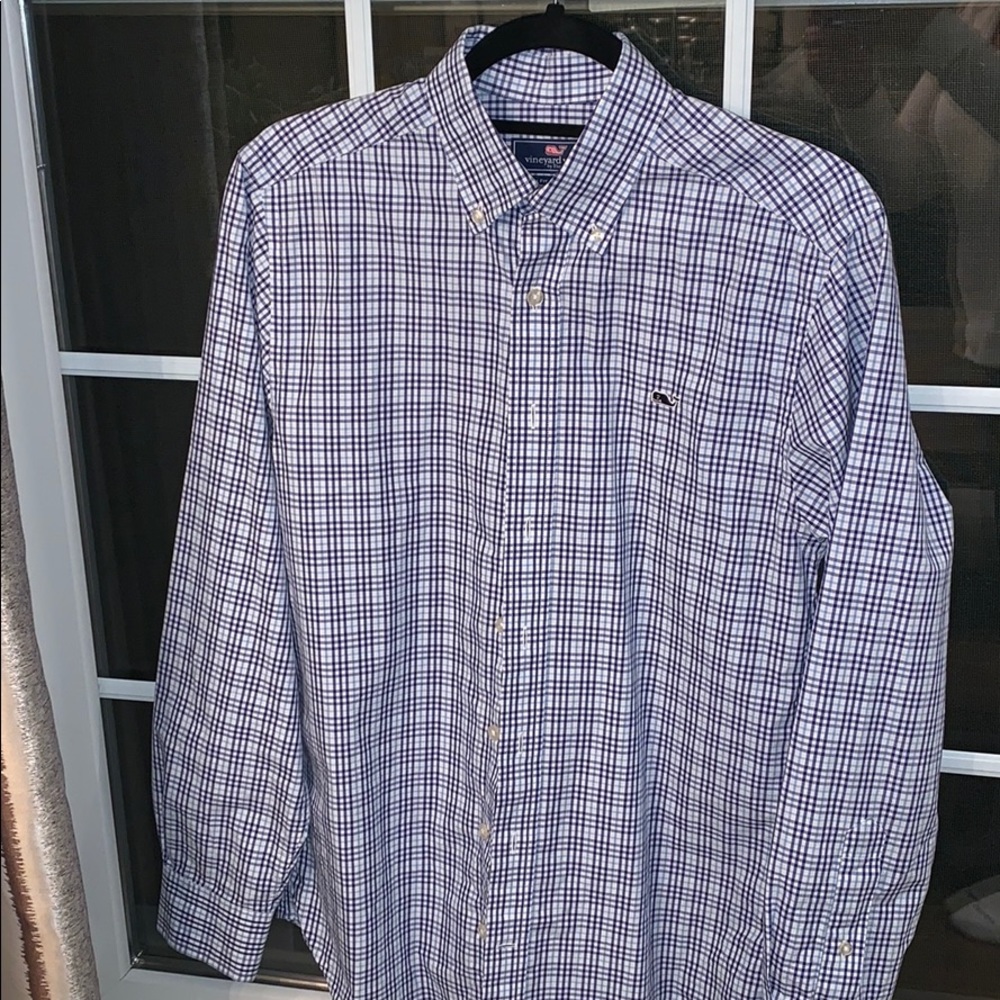 Vineyard vine  whale shirt